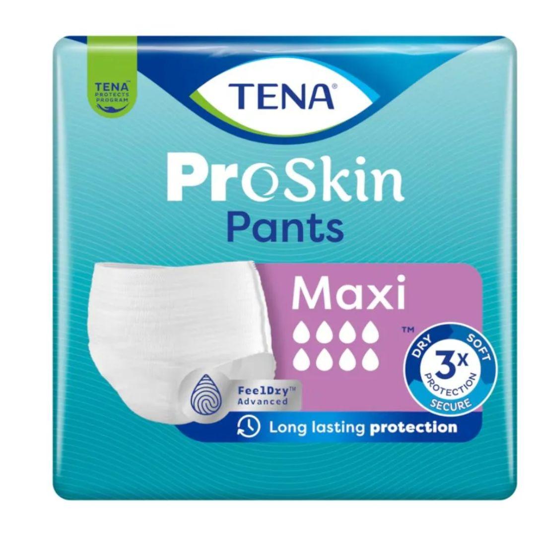 Tena Pants Maxi XL 10 Pezzi Pannoloni a Mutandina