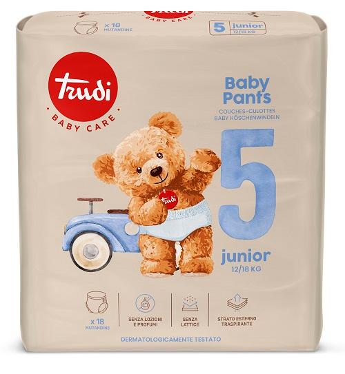 Trudi Baby Pants Junior 12-18kg 18 Pezzi