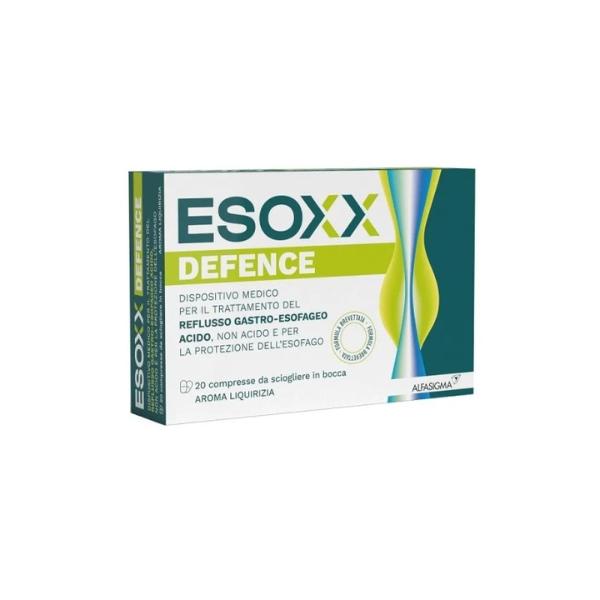 Esoxx Defence Per Reflusso Gastroesofageo Confezione 20 Compresse Masticabili