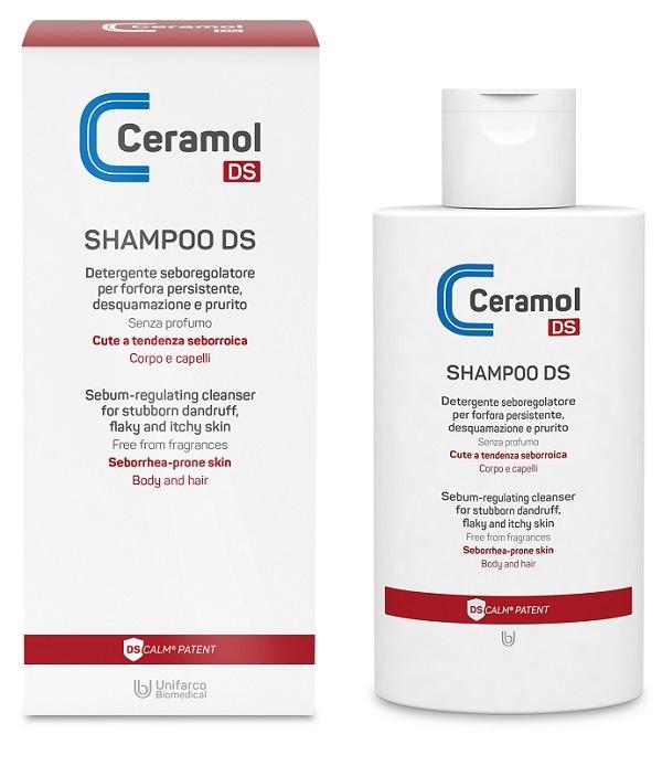 Ceramol Shampoo DS 200 ml Antiforfora Lenitivo per Cute Delicata e Sensibile