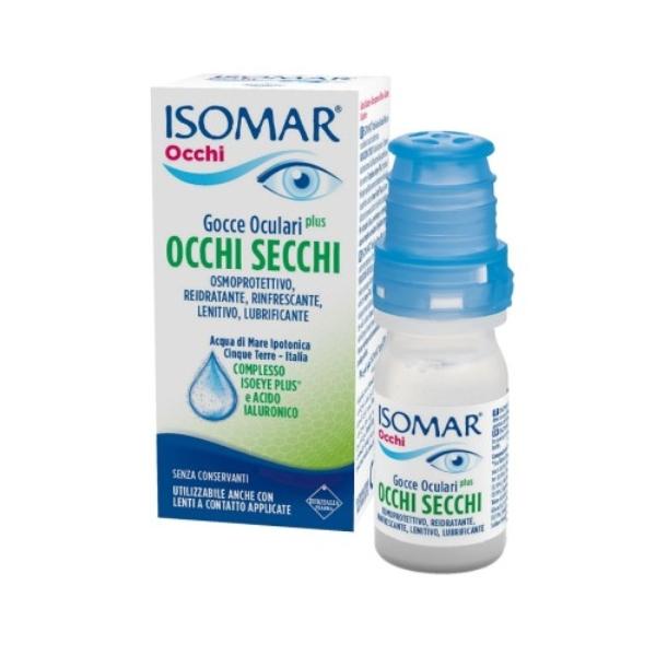 Isomar Occhi Secchi Plus Gocce Oculari Acido Ialuronico 0,20% 10 ml