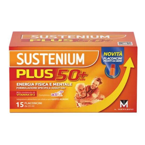 Sustenium Plus 50+ Integratore Multivitaminico 15 Flaconcini