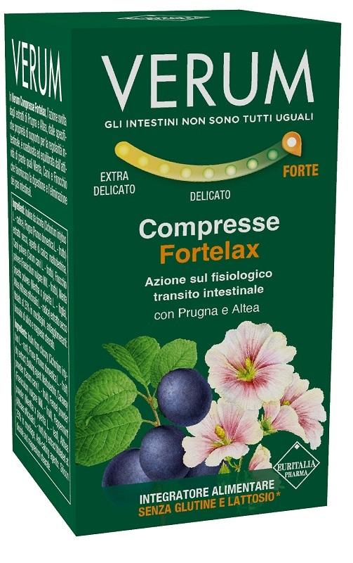 Verum Fortelax Compresse 80 Pezzi per RegolaritĆ Intestinale