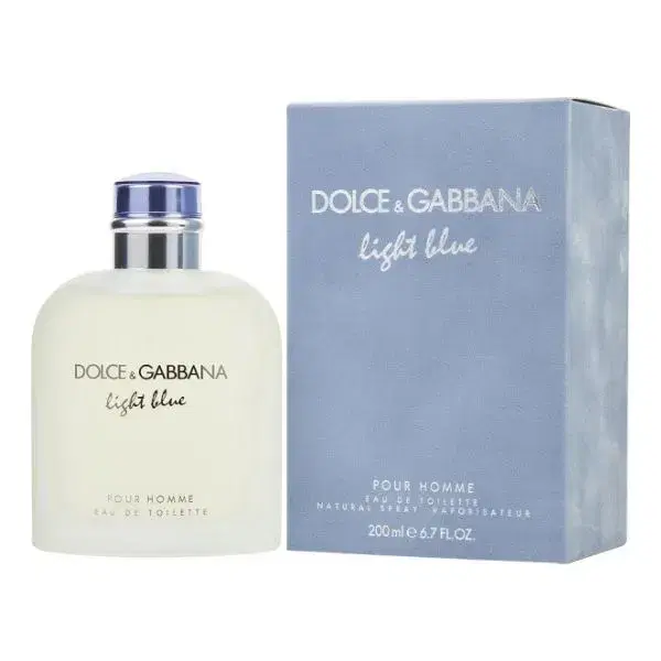 Dolce & Gabbana Profumo Uomo Light Blue Eau de Toilette Spray 200 ml