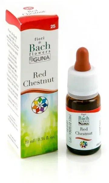 Red Chestnut Gocce Floriterapia Bach 10ml Guna