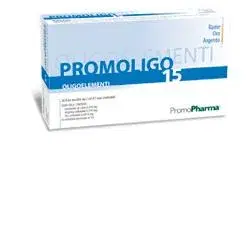 Promoligo 15 Rame Oro e Argento Oligoelementi 20 Fiale da 2 ml