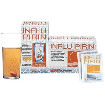 PoolPharma Linea Difese Immunitarie Influ-Pirin Integratore Alimentare 12 Buste