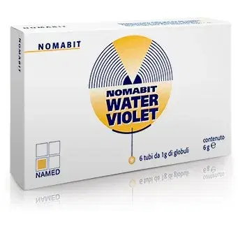 Nomabit Water Violet Globuli Fiori Di Bach 6 Tubi 6 g
