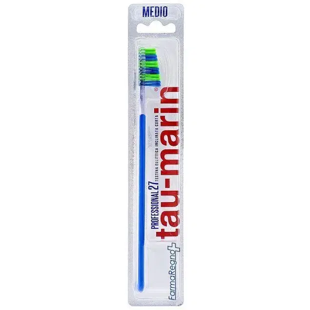 Tau Marin Spazzolino Professional 27 Testina Piccola Setole Medie
