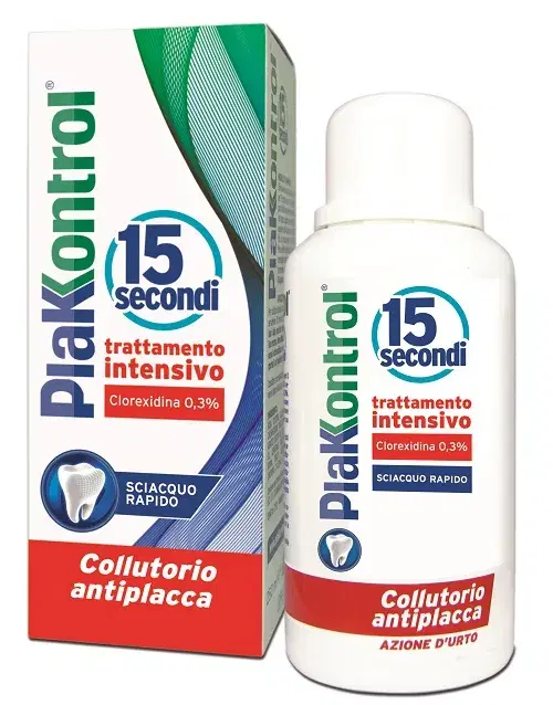 Plakkontrol Linea Igiene Dentale Quotidiana 15 Secondi Collutorio 250 ml