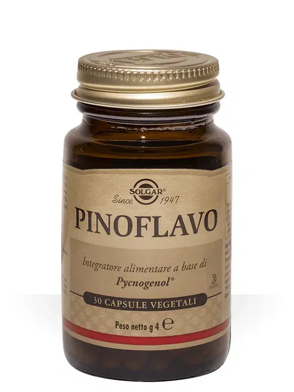 Solgar Pinoflavo Integratore Antiossidante 30 Capsule Vegetali
