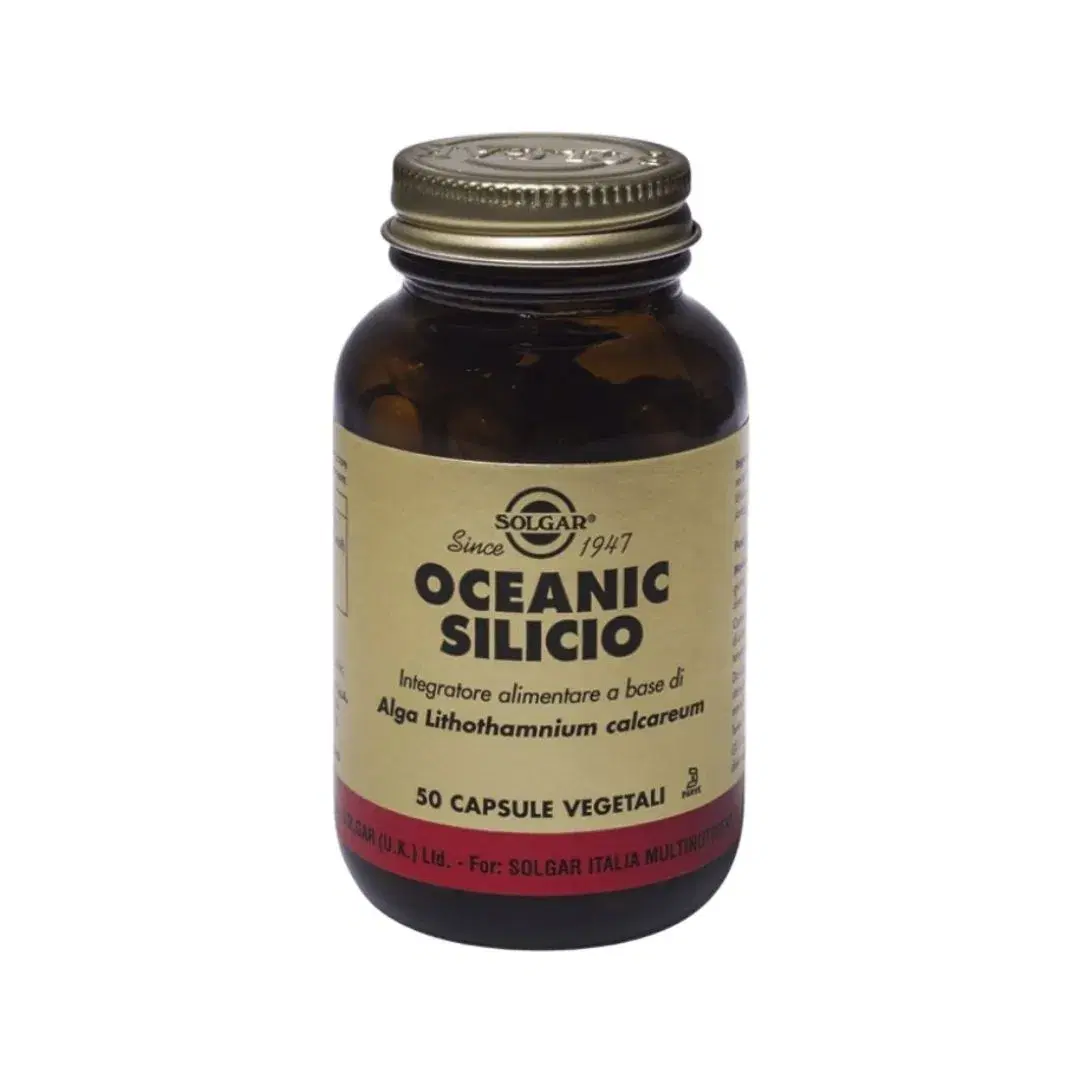 Solgar Oceanic Silicio Integratore Alimentare 50 Capsule Vegetali