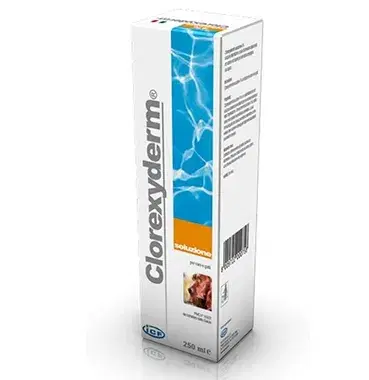 ICF Farmaceutici Linea Animali Domestici Clorexyderm Soluzione Cani Gatti 250 ml