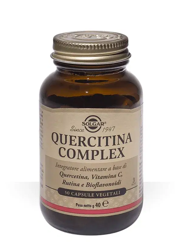 Solgar Linea Apparato Immunitario Quercitina Complex Integratore 50 Capsule