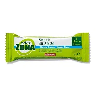 EnerZona Linea Alimentazione Dieta a ZONA Barretta Cocco 40-30-30