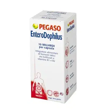 Pegaso Linea Intestino Sano EnteroDophilus Integratore Alimentare 40 Capsule