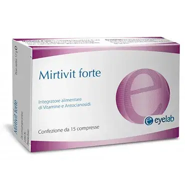 SIFI Linea Salute e Benessere Occhi Mirtivit Forte Integratore 15 Compresse