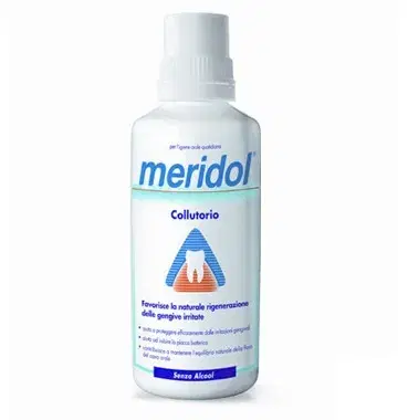 Meridol Collutorio Igiene Dentale Quotidiana Gengive Irritate 400 ml