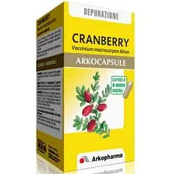 Arkocapsule Cranberry Bio Integratore Per Il Benessere Delle Vie Urinarie 45 Cap