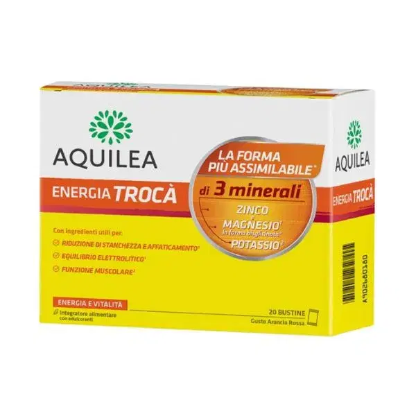 Aquilea Energia Trocà Integratore Per Stanchezza E Affaticamento 20 Bustine