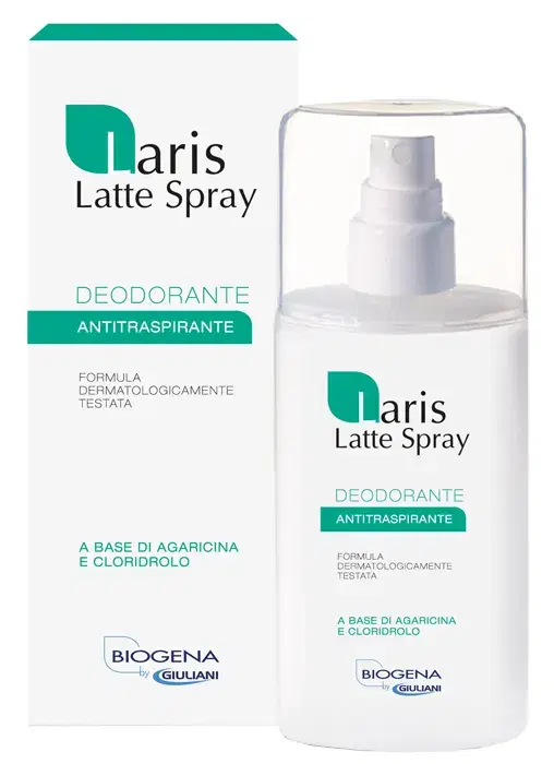 Biogena Linea Deodorazione e Ipersudorazione Laris Spray Antitraspirante 100 ml