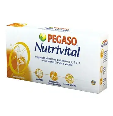 Pegaso Linea Energia Nutrivital Integratore Alimentare 30 Compresse Masticabili