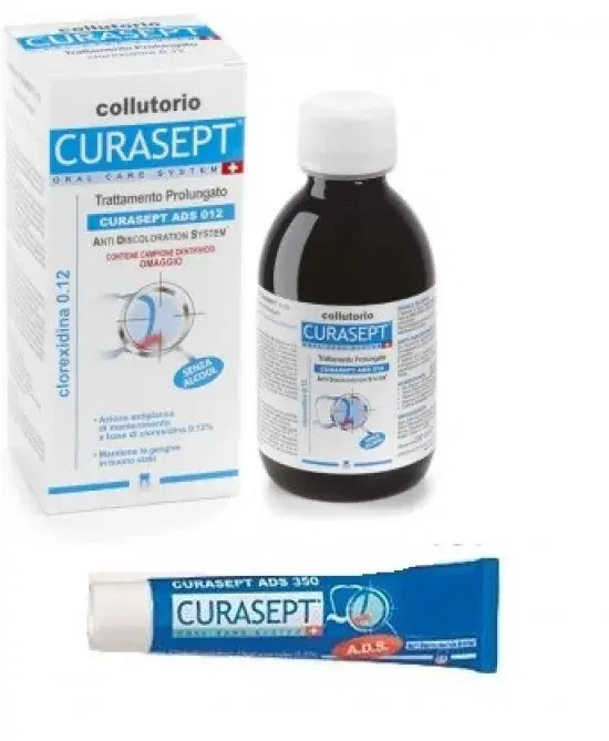 Curasept ADS Clorexidina 0,12% Collutorio 200 ml + Gel parodontale