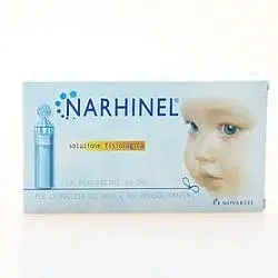 Narhinel Pulizia del Naso Soluzione Fisiologica 20 Flaconcini 5 ml
