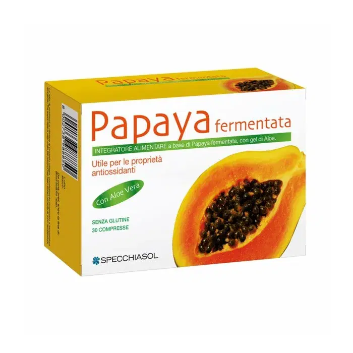 Specchiasol Papaya Fermentata Integratore Antiossidante 30 Compresse
