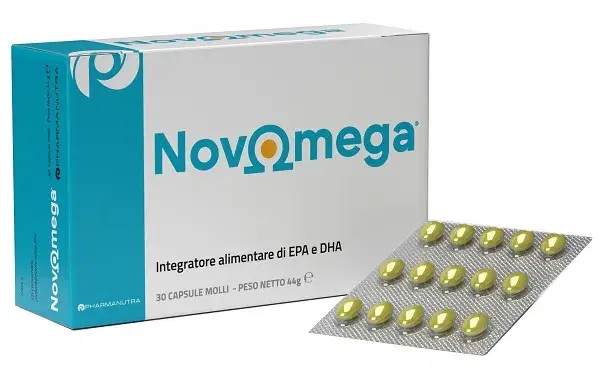 NovOmega Integratore Di Omega 3 Per Colesterolo E Trigliceridi 30 Capsule