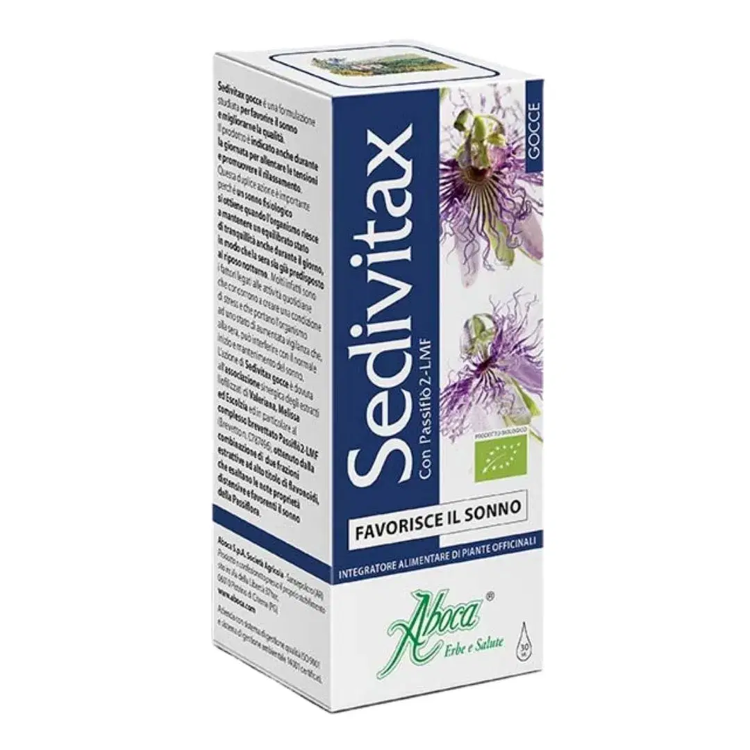 Aboca Sedivitax Bio Integratore in Gocce per favorire Sonno e Serenità 30ml