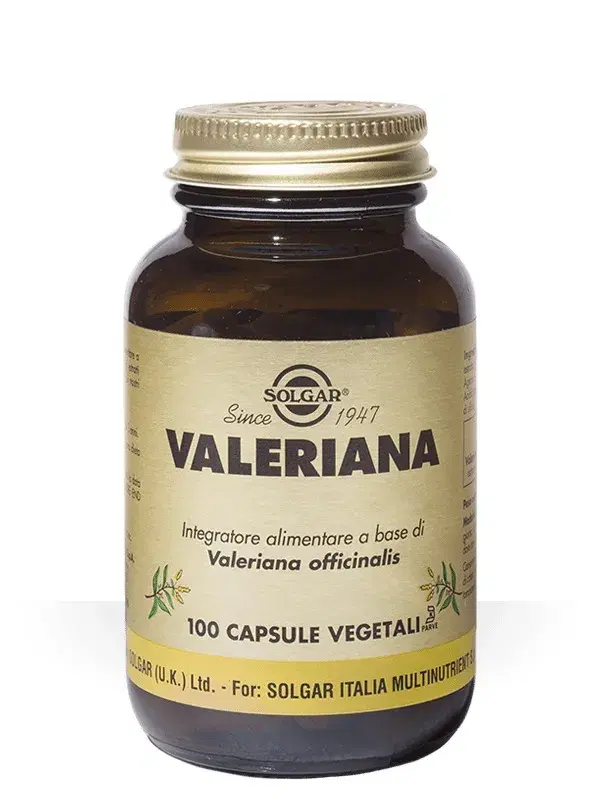 Solgar Linea Relax e Serenità Valeriana 100 Capsule