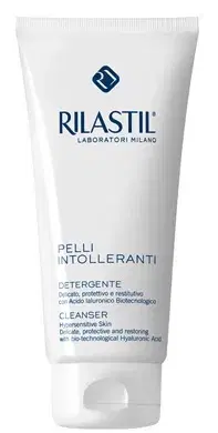 Rilastil Linea Pelli Intolleranti Detergente Struccante Viso Occhi 200 ml