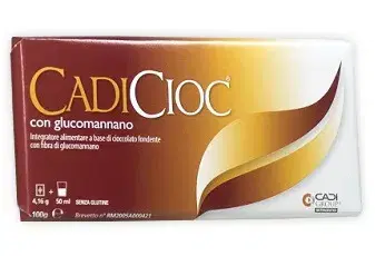 Cadicioc Fondente Tavoletta Di Cioccolato Con Glucomannano 100 g