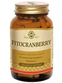 Solgar Fitocranberry Integratore Alimentare 60 Capsule Vegetali