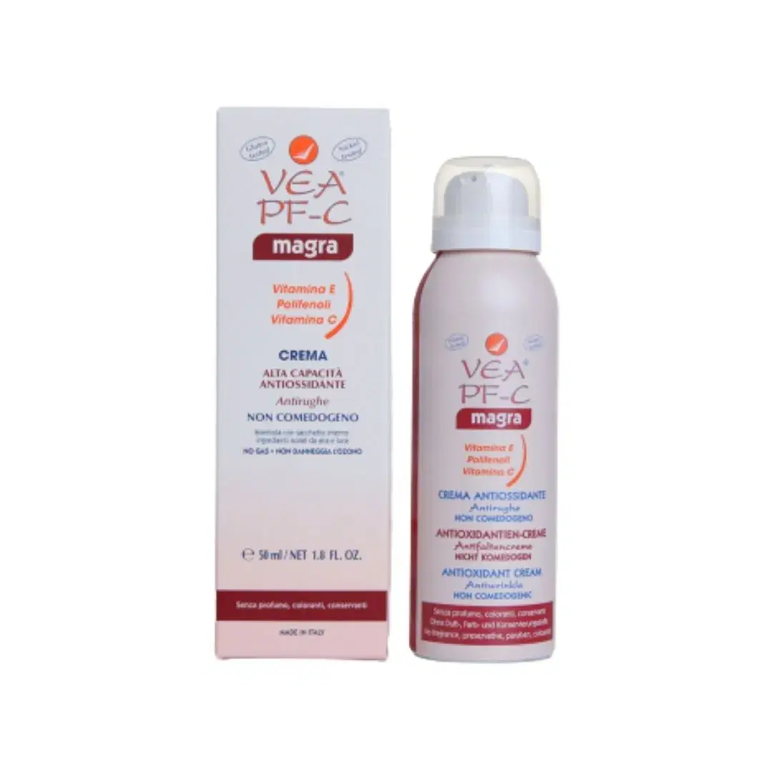 VEA PF-C Magra Crema Antiossidante Anti-Rughe per Pelli Miste e Grasse 50 ml
