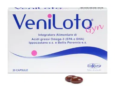 Sakura Linea Circolazione Venosa Veniloto Gyn Integratore Alimentare 20 Capsule