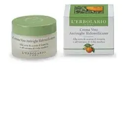 L'erbolario Crema Viso Antirughe Ridensificante con Arancia ed Erba Medica 50 ml