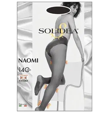 Solidea Linea Preventiva Naomi Collant 140 Den Compressione Graduata 2-M Bronze