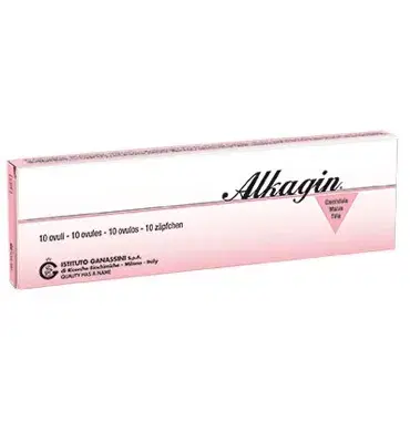 Alkagin Linea Intima Dermatologica Ovuli Protettivi Rinfrescanti 10 Ovuli 3 g