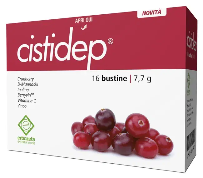 Erbozeta Cistidep Integratore Alimentare 16 Bustine