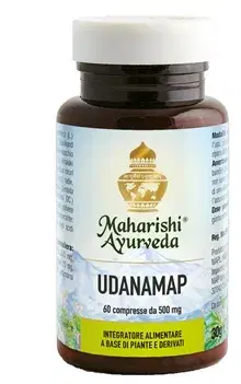Maharishi Ayurveda Udanamap Integratore Respiratorio 60 Compresse