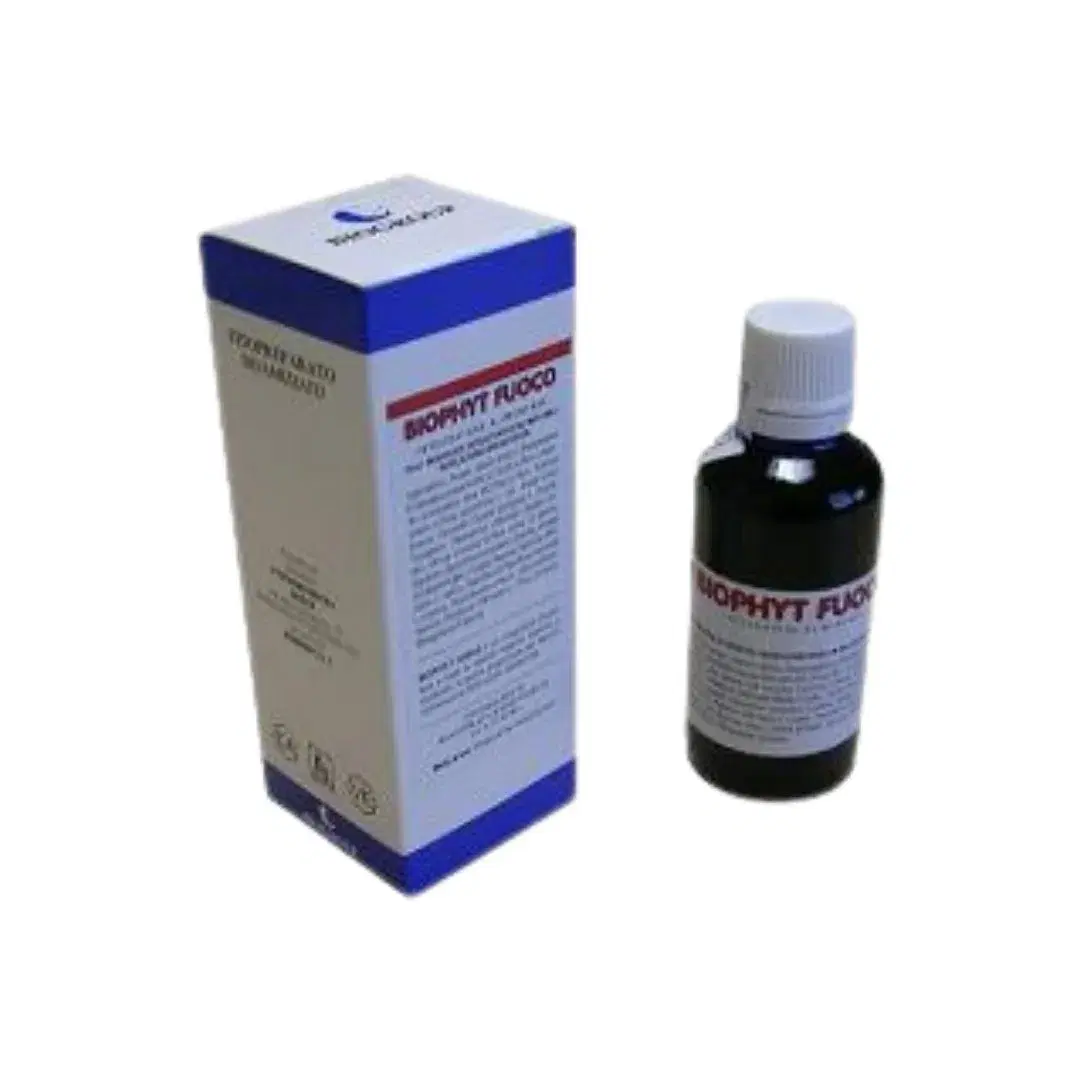 Biophyt Fuoco Soluzione Idroalcolica per l'Eliminazione Scorie Metaboliche 50 ml