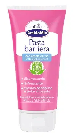 EuPhidra AmidoMio Pasta Barriera per Cambio Pannolino Pelli Sensibili 150 ml