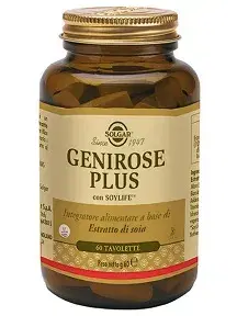 Solgar Genirose Plus Integratore Alimentare 60 Tavolette
