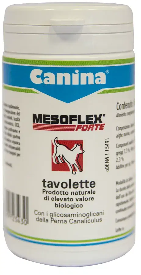 Canina Pharma Mesoflex Forte Integratore Articolare Cani 60 Compresse