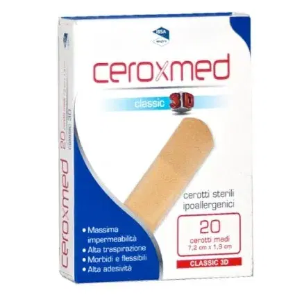 Ceroxmed Classic 3D Formato Medio 20 Cerotti