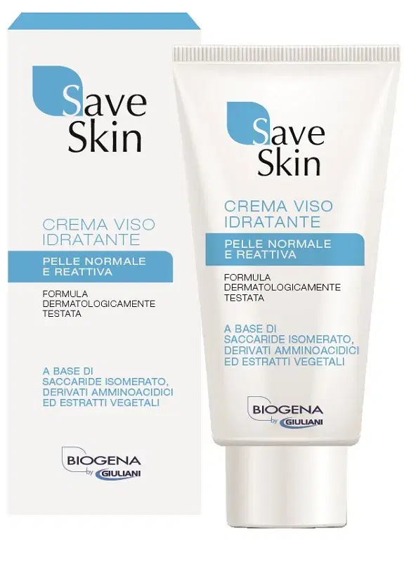 Biogena Linea Benessere della Pelle Save Skin Crema Viso Iper-Idratante 50 ml