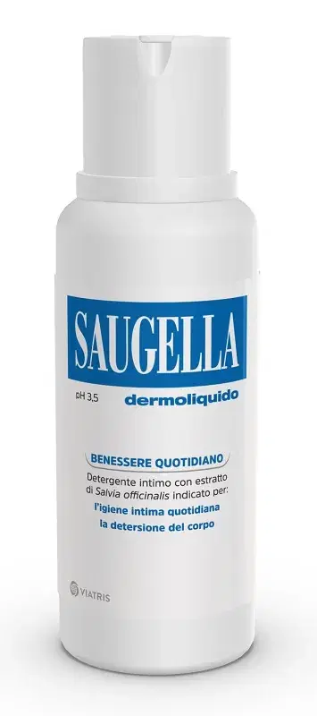 Saugella Dermoliquido Detergente Intimo Delicato Ph 3,5 250 ml