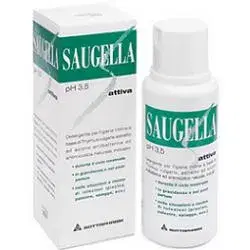 Saugella Attiva Detergente Intimo Ph Acido 3.5 Protezione Attiva 250 ml